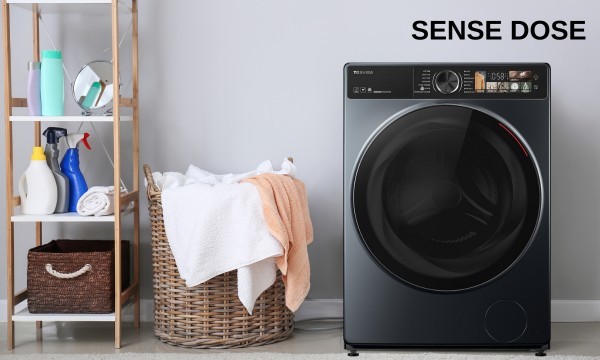 Máy giặt sấy Toshiba Inverter TWD-T25BZU115MWV(MG) 10.5/7kg công nghệ sense dose
