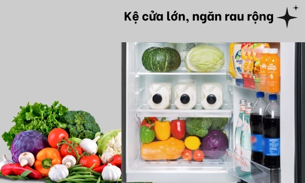 Tủ lạnh Toshiba Inverter 194 lít GR-RT252WE-PMV(52) kệ kính chịu lực