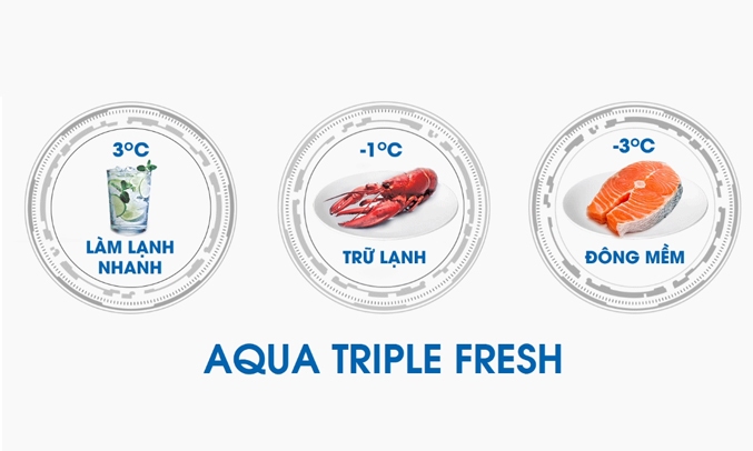 Tủ lạnh Aqua 204L AQR-I227BN (DC)