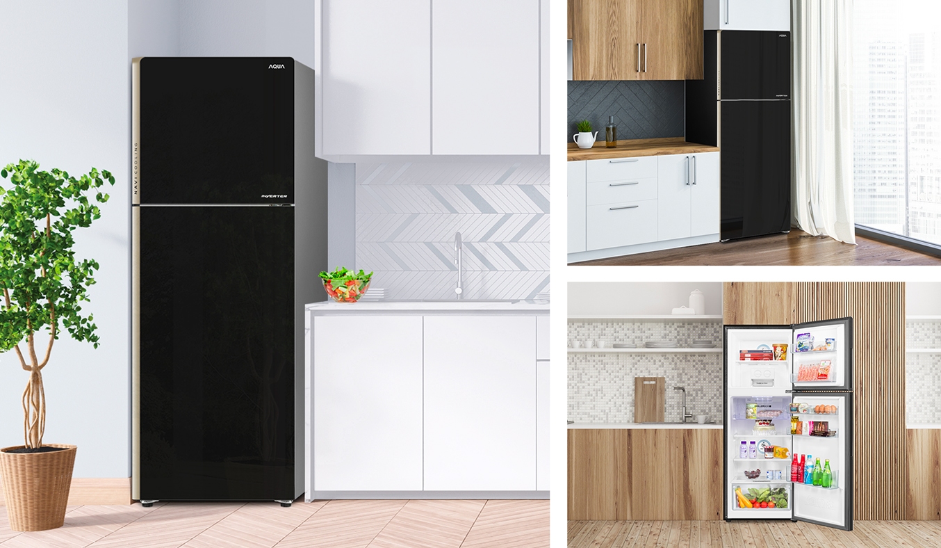 Tủ lạnh Aqua Inverter 235 lít AQR-IG248EN (GB) - Công nghệ Inverter