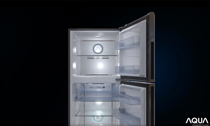 Tủ lạnh Aqua Inverter 235 lít AQR-IG248EN (GB) - Dung tích