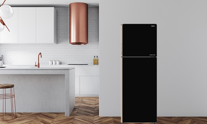 Tủ lạnh Aqua Inverter 235 lít AQR-IG248EN (GB) - Thiết kế