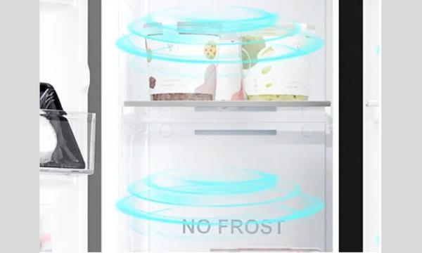 Tủ lạnh Aqua Inverter 646 lít AQR-S682XA(BL) - Làm lạnh gián tiếp và đa chiều