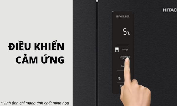 Tủ lạnh Hitachi Inverter 464 lít HR4N7520DSWDXVN