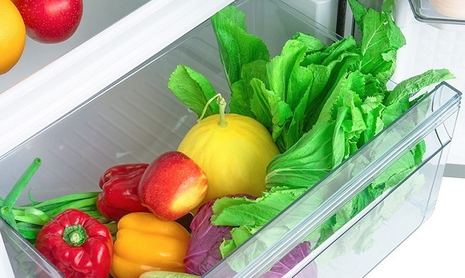 Tủ lạnh Panasonic Inverter 255 lít NR-BV280QSVN - Ngăn rau quả tăng cường ẩm