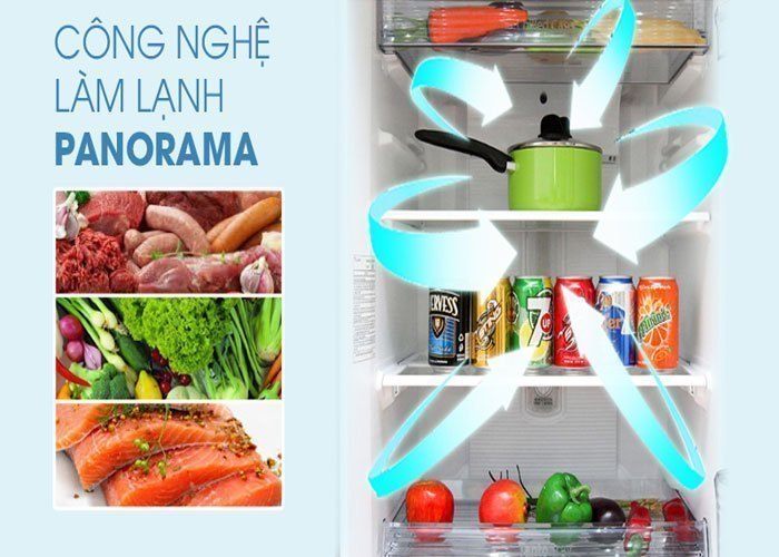 Tủ lạnh Panasonic NR-BL267PSVN tiết kiệm điện tối ưu