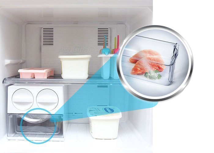 Tủ lạnh Panasonic NR-BL267PSVN có hộp thịt riêng biệt