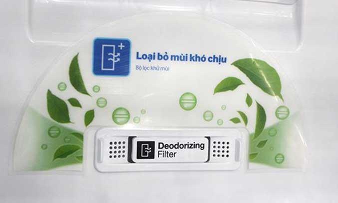 Hệ thống khử mùi của tủ lạnh Samsung Inverter 256 lít RT25M4033S8/SV chất lượng 