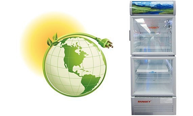 Tủ mát Sanaky VH-358W 290 lít tiết kiệm điện hiệu quả