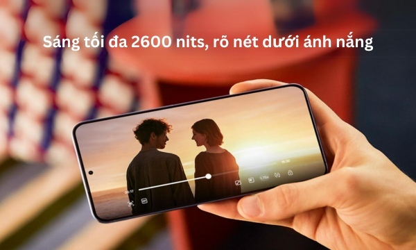 Điện thoại Samsung Galaxy S24 - Màn hình hiển thị rõ nét