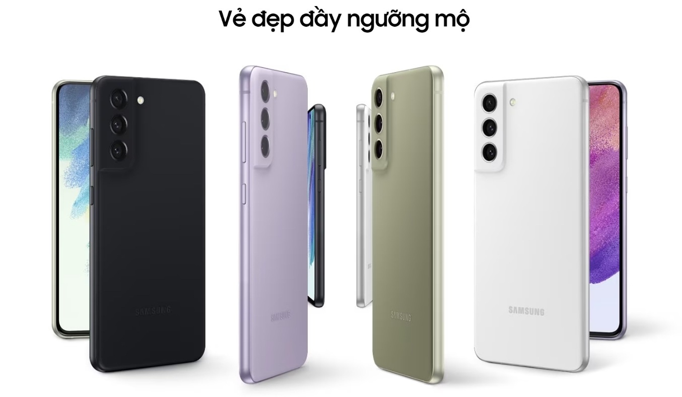 Điện thoại Samsung Galaxy S21 FE camera phân giải cao