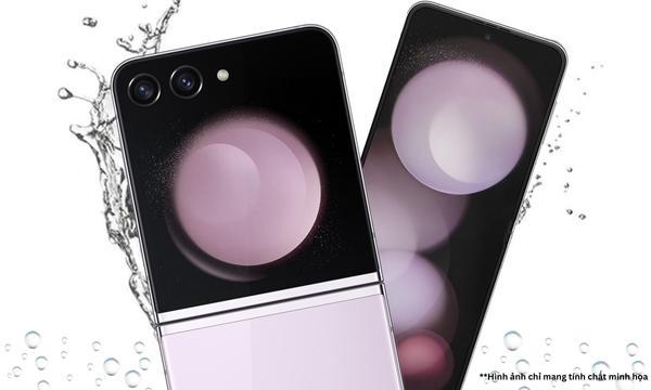Điện thoại Samsung Galaxy Z Flip 5 5G - Chuẩn kháng nước IPX8