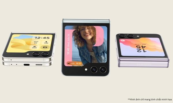 Điện thoại Samsung Galaxy Z Flip 5 5G - Hệ thống camera AI