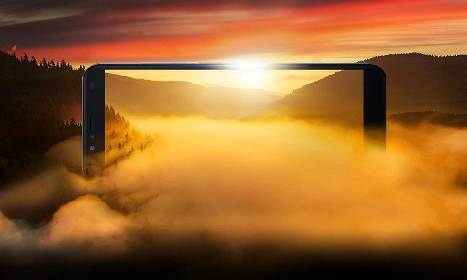 Điện thoại Vsmart Bee 3 (2GB/16GB) Xanh - Màn hình sắc nét