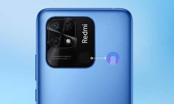  Xiaomi Redmi 10C có cảm biến vân tay