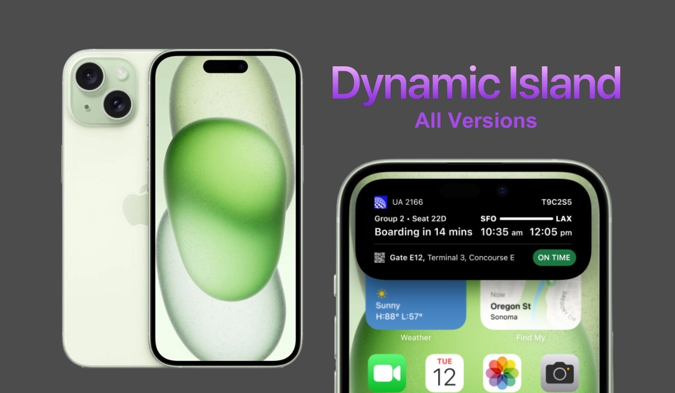 Điện thoại iPhone 15 Series - màn hình viên thuốc Dynamic Island