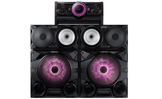 Dàn máy nghe nhạc Samsung MX-HS7000/XV sử dụng dễ dàng, thiết kế sang trọng