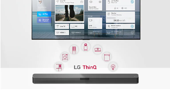 Loa soundbar LG 4.1 SN5R.DVNMLLK -LG ThinQ