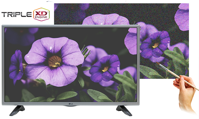 Smart tivi LG 32 inch 32LH591D hiển thị hình ảnh rõ nét