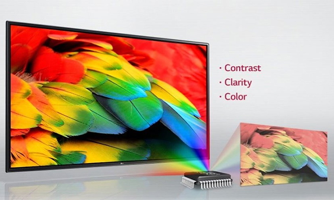 LG 49LH590T màu sắc trung thực