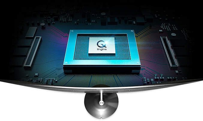 Tivi QLED 49 inch Samsung QA49Q6FNAKXXV Q Engine mạnh mẽ