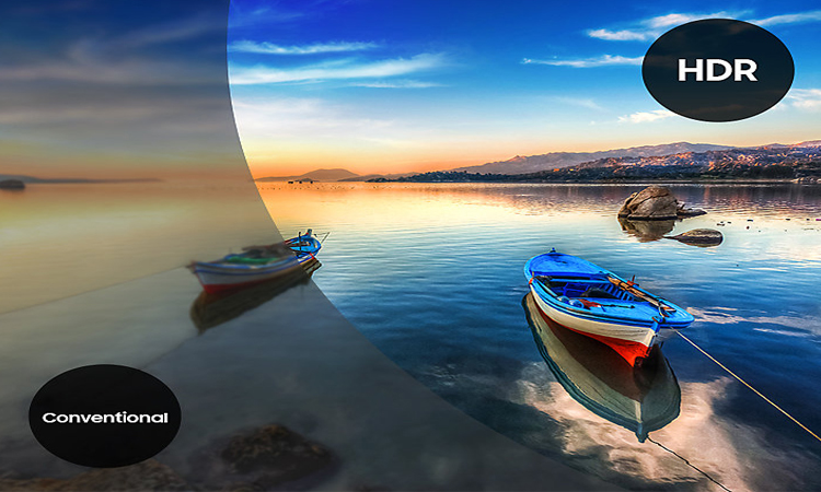 Smart tivi 4K 55 inch Samsung UA55MU6103 hình ảnh chuẩn HDR