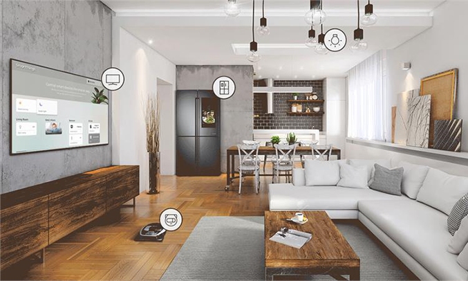 Tivi QLED Samsung 82 inch QA82Q90RAKXXV kết nối nhiều ứng dụng