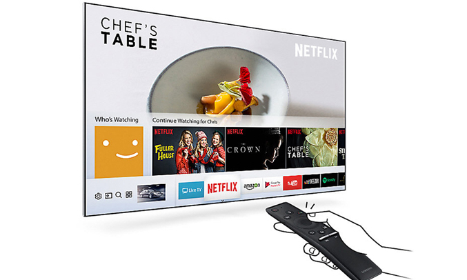 Kết nối dễ dàng với điện thoại thông qua ứng dụng Smart View