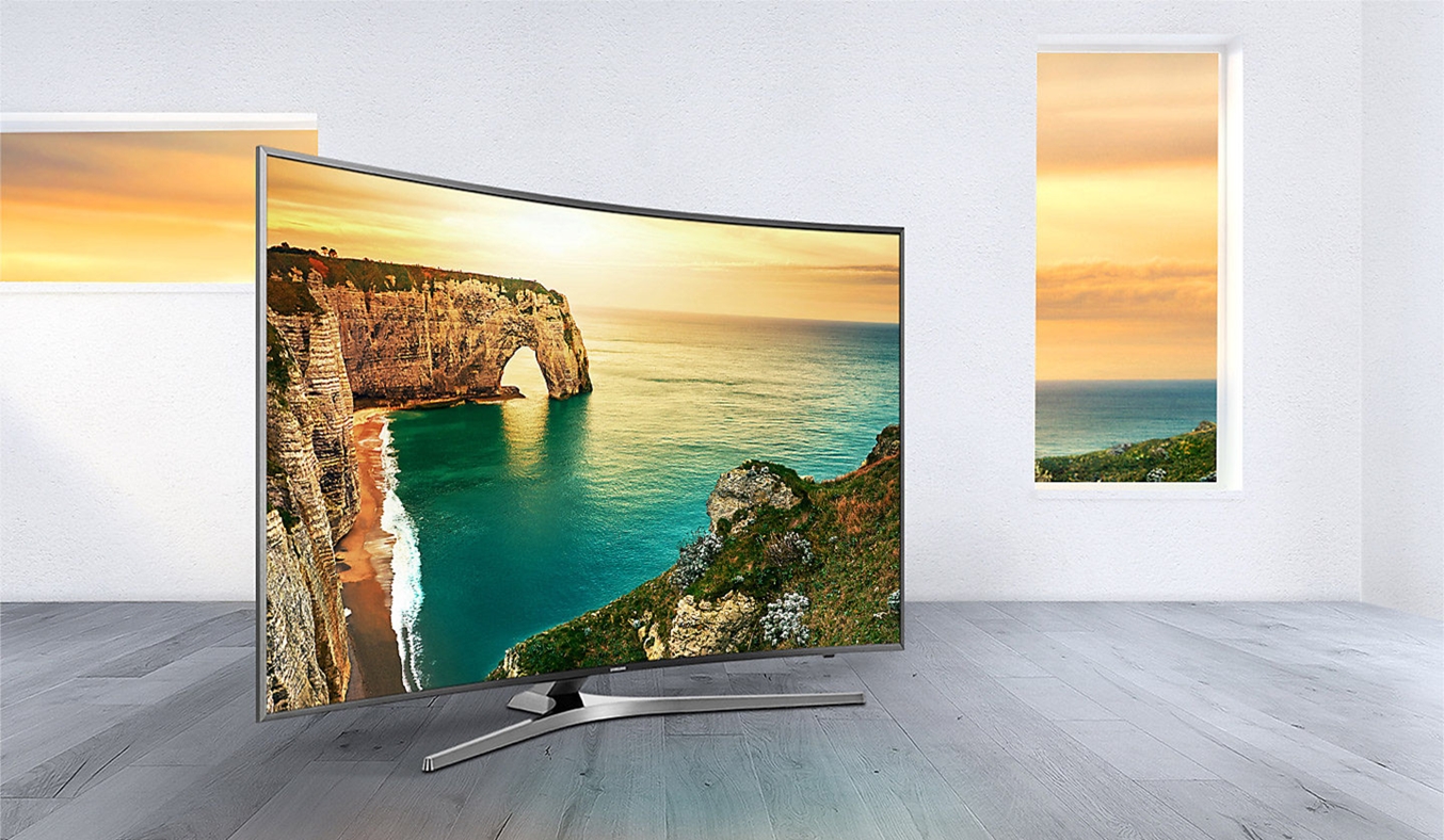 Tivi Samsung LED UHD UA55MU6500KXXV 55 inches đường cong hoàn mỹ với màu sắc ấn tượng
