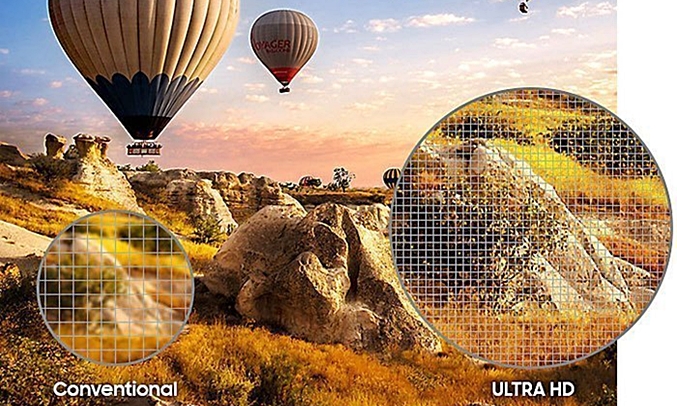 Tivi LED Samsung UHD UA55MU6500KXXV 55 inches màn hình 55 inches phân giải UHD