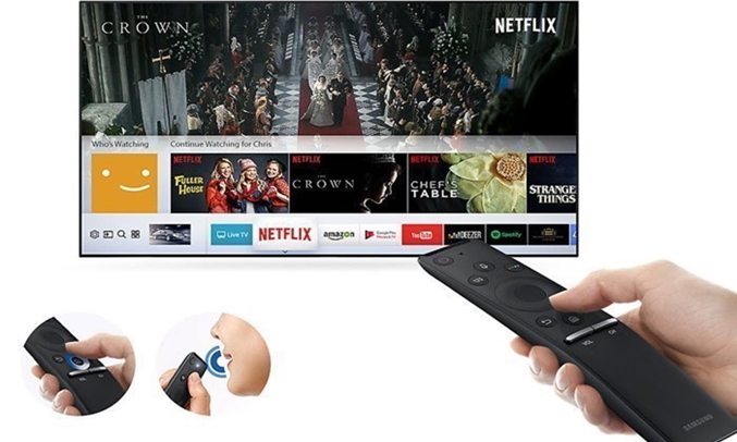 Tivi LED Samsung UA55MU6500KXXV 55 inches cho khả năng điều khiển dễ dàng thông qua One Remote