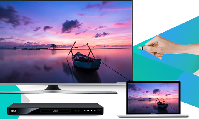 Smart tivi LED Samsung UA40J5520 hình ảnh mượt mà