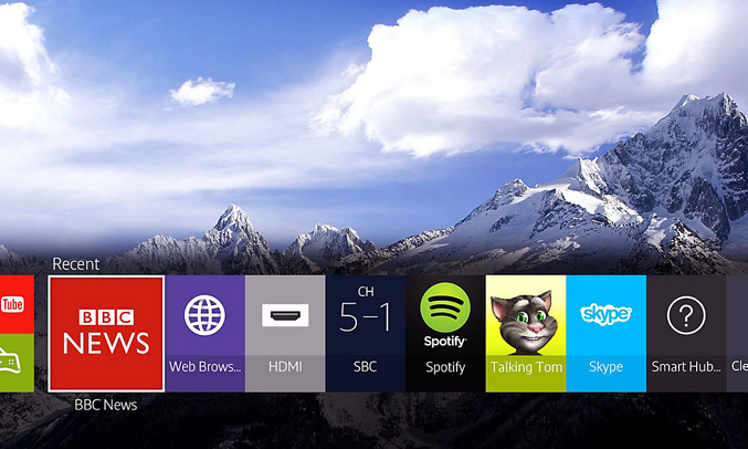 Tivi LED Samsung UA65JS8000 độ nét cao