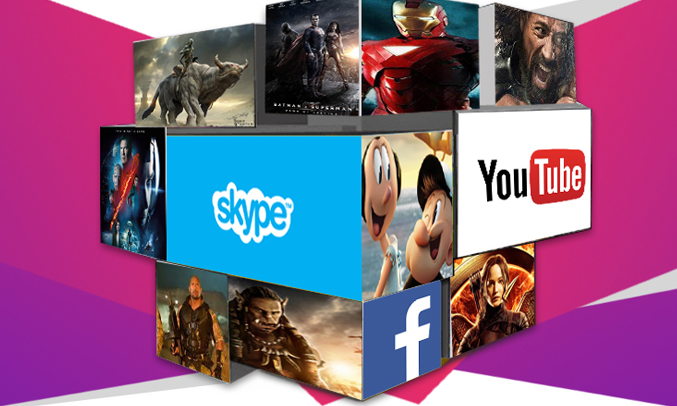 Tivi LED Samsung UA65JS8000 kết nối dễ dàng