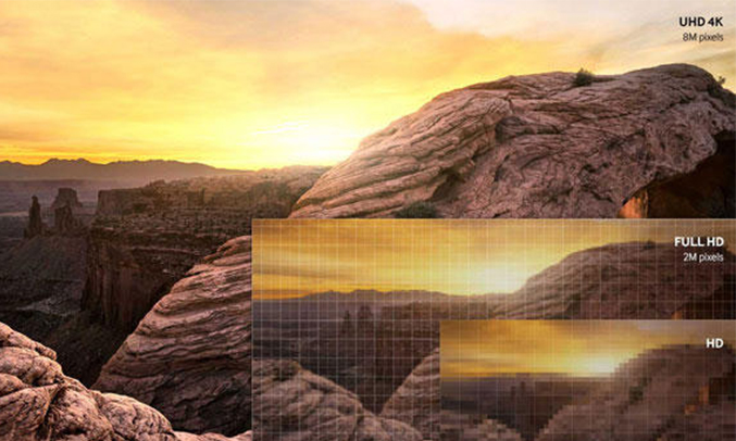 Tivi TCL L55D2790 viền màn hình mỏng