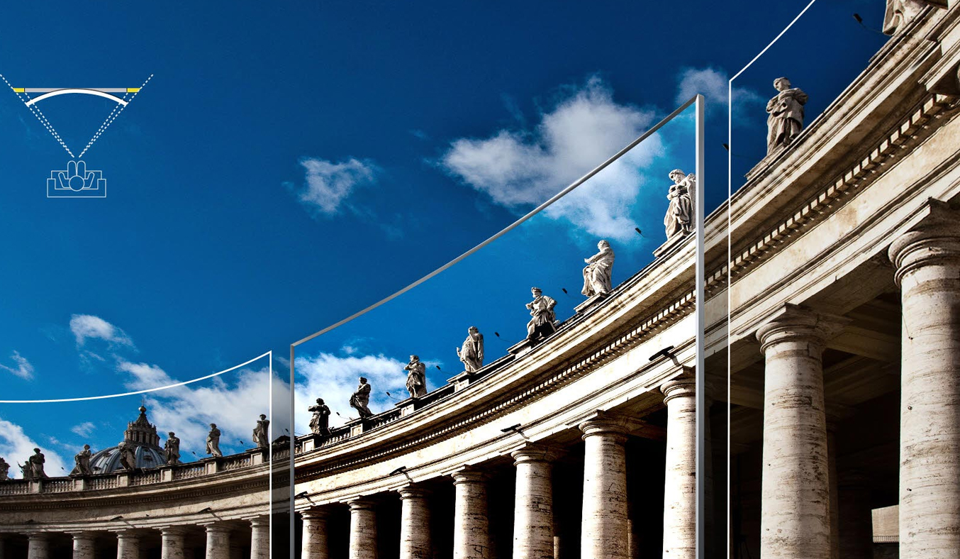 Tivi LED Samsung UA78JS9500KXXV viền mỏng