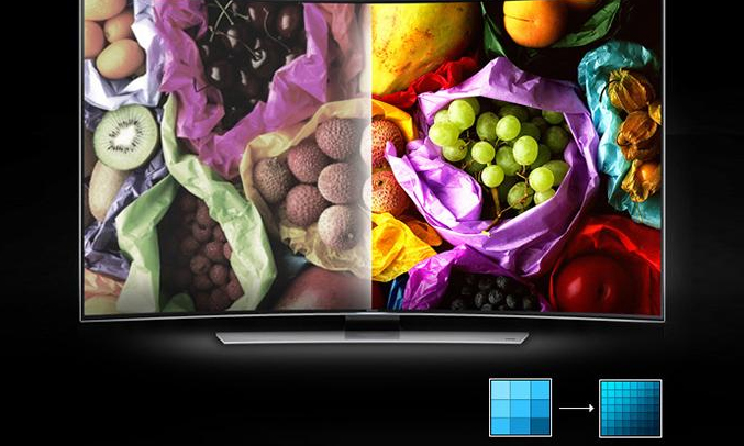 Tivi LED Samsung UA78JS9500KXXV sắc màu rực rỡ