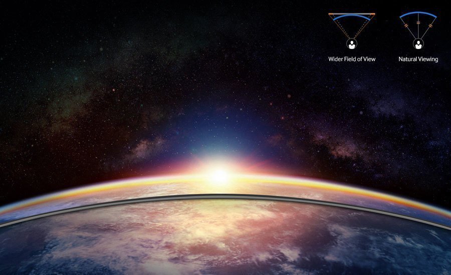 Tivi thông minh Samsung UA78KU6500 sống động