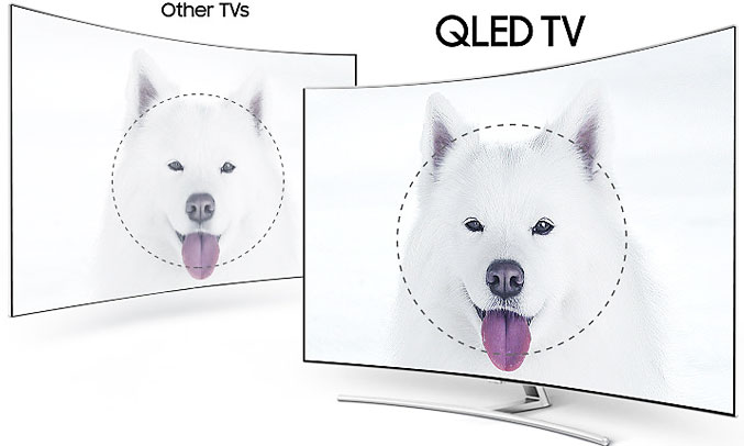 Tivi QLED Samsung QA75Q8CAMKXXV hình ảnh sắc nét