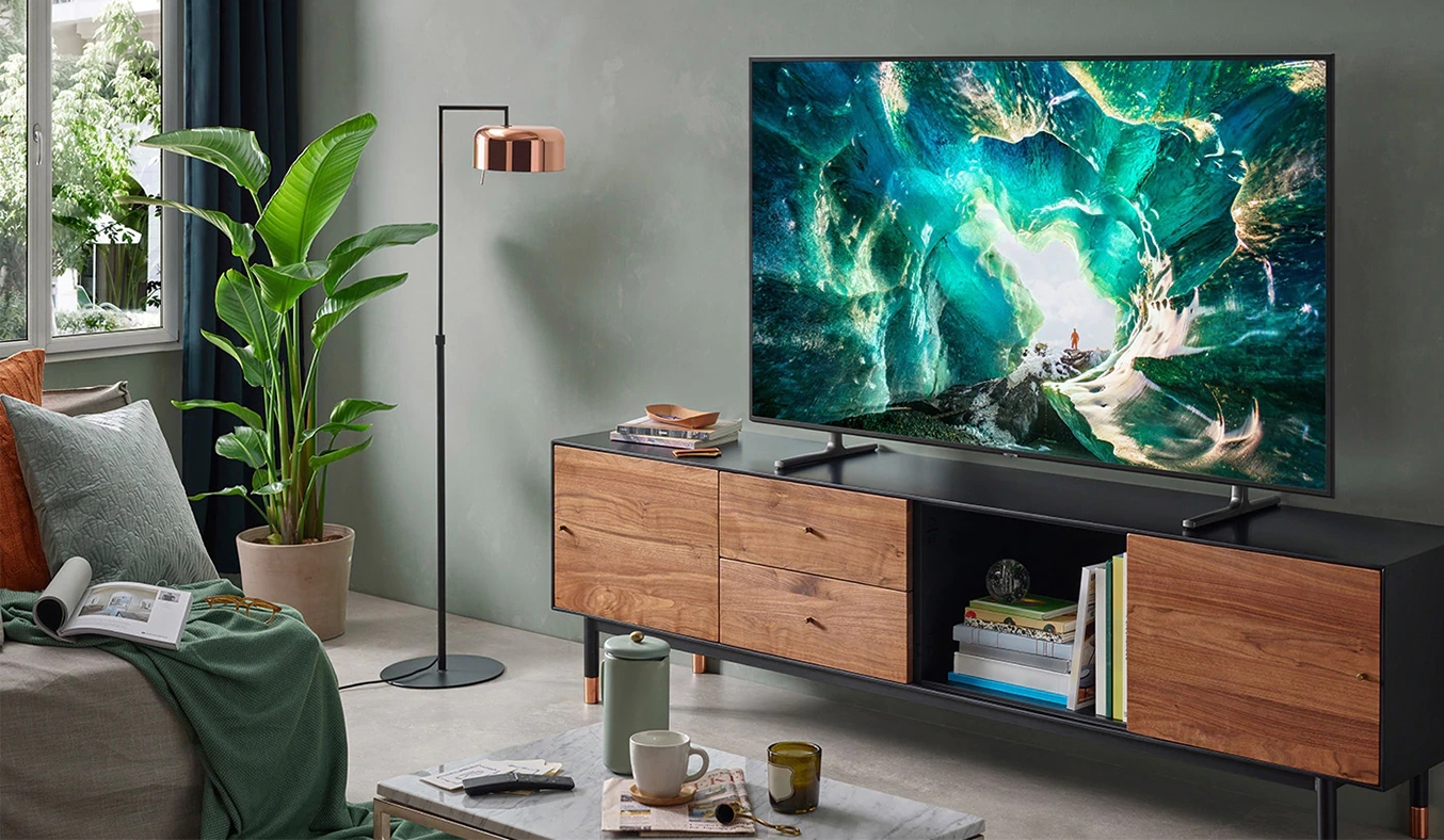 Tivi Samsung 65 inch UA65RU8000KXXV thiết kế đầy phong cách