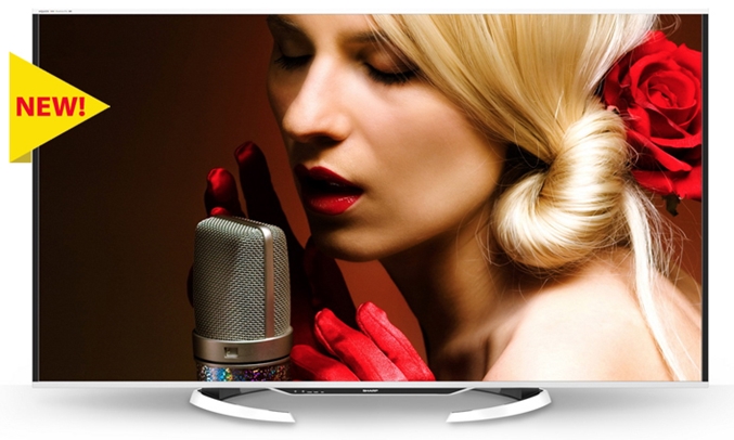 Tivi LED Sharp LC-60LE960X âm thanh mạnh mẽ
