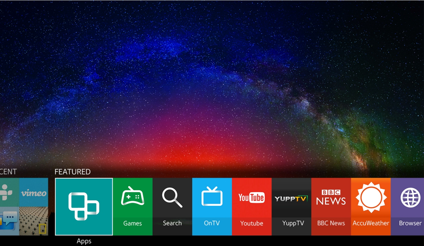 Tivi LED Samsung UA65JS9000KXXV kho giải trí khổng lồ