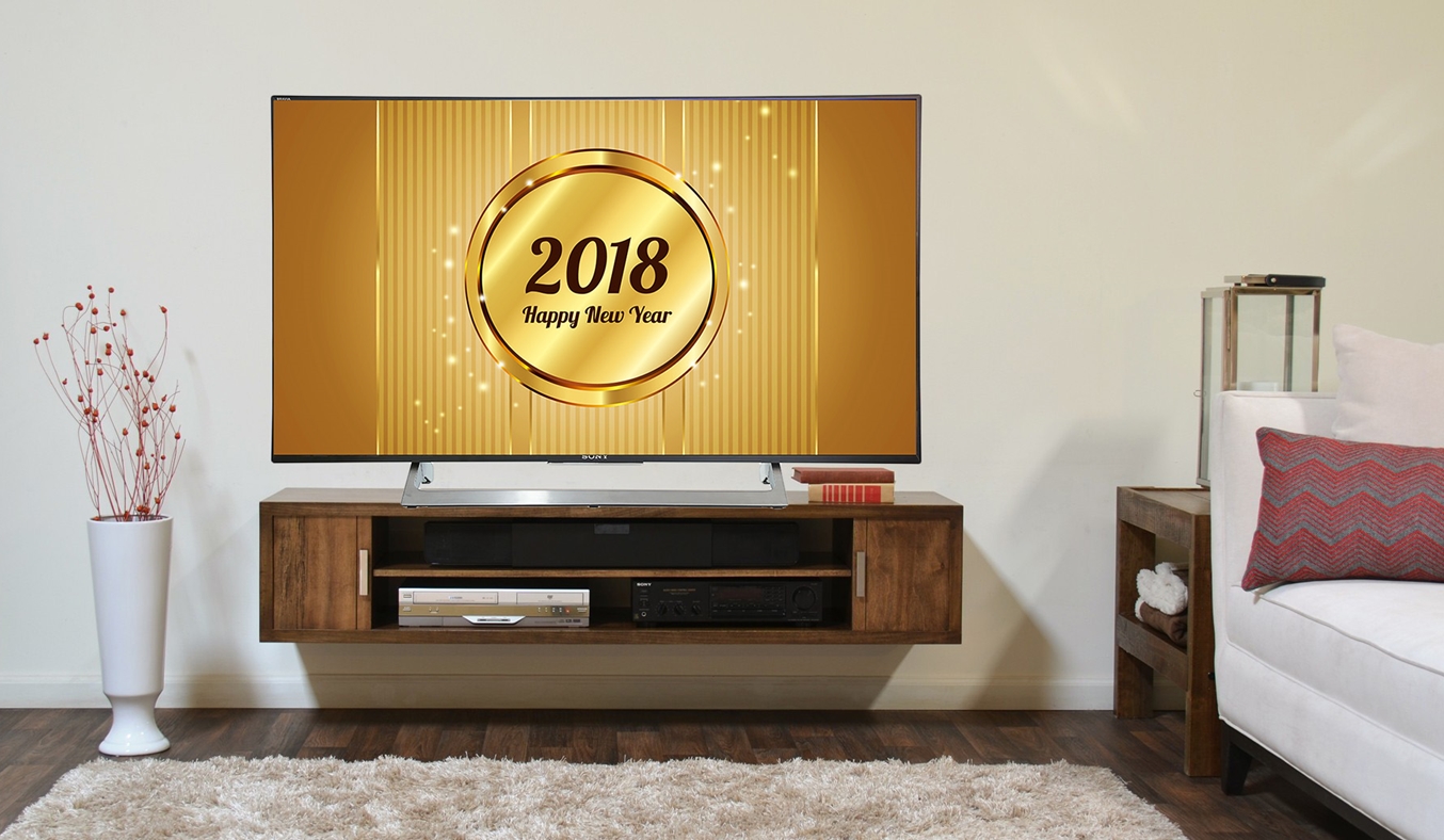 Tivi Sony 49 inches 4K KD-49X8000E VN3 có thiết kế mỏng, sang trọng