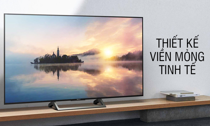 Smart tivi 4K 55 inch Sony KD557000E âm thanh chất lượng hoàn hảo