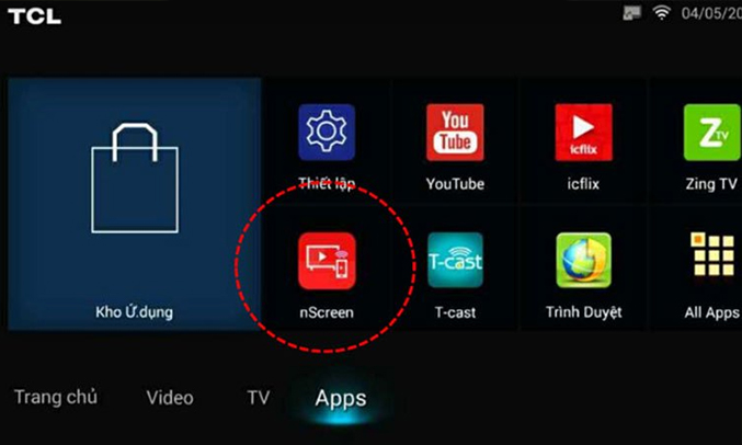 Tivi L55P3-CF TCL kết nối nhanh chóng
