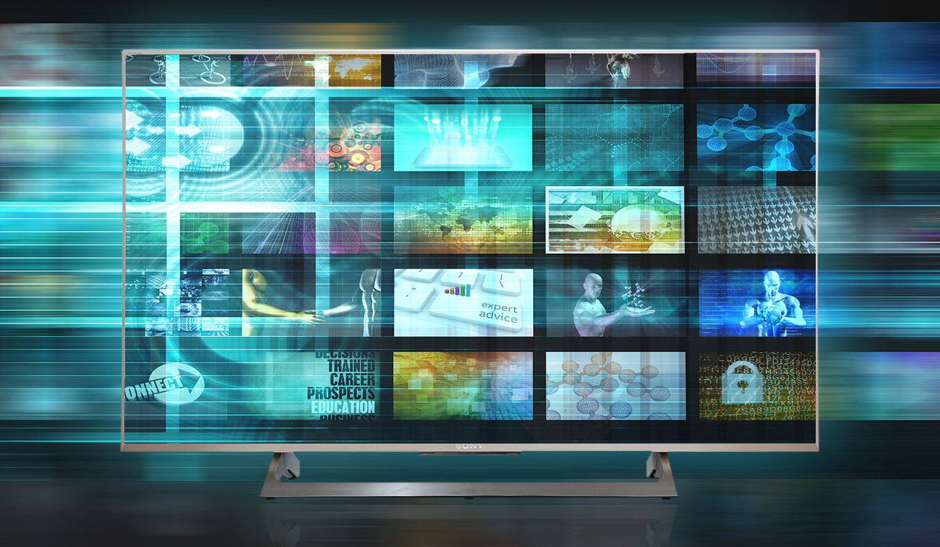 Tivi 4K Sony 49 inch KD49X8000E/SVN3 chạy trên hệ điều hành Android