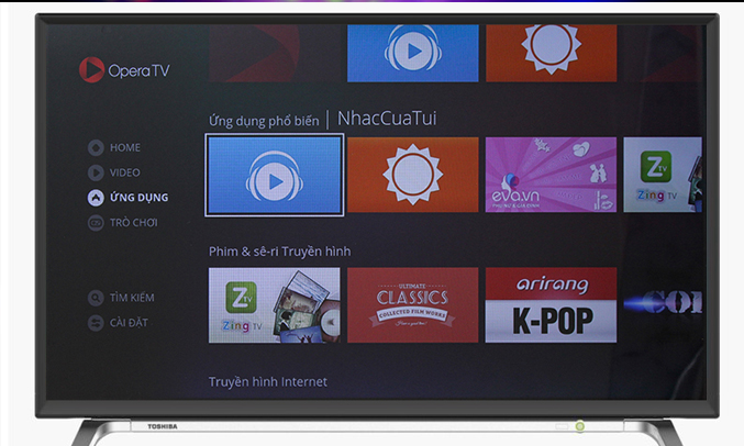Smart Tivi Toshiba 43L5650VN 43 inch đa dạng giải trí