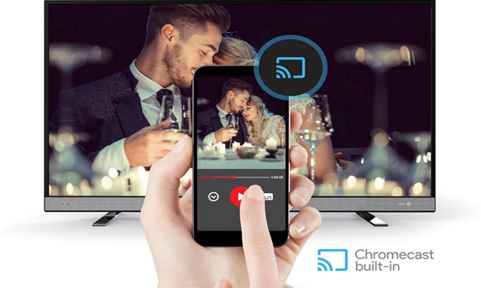 Smart tivi 4K 55inch Toshiba 55U6750VN kết nối dễ dàng