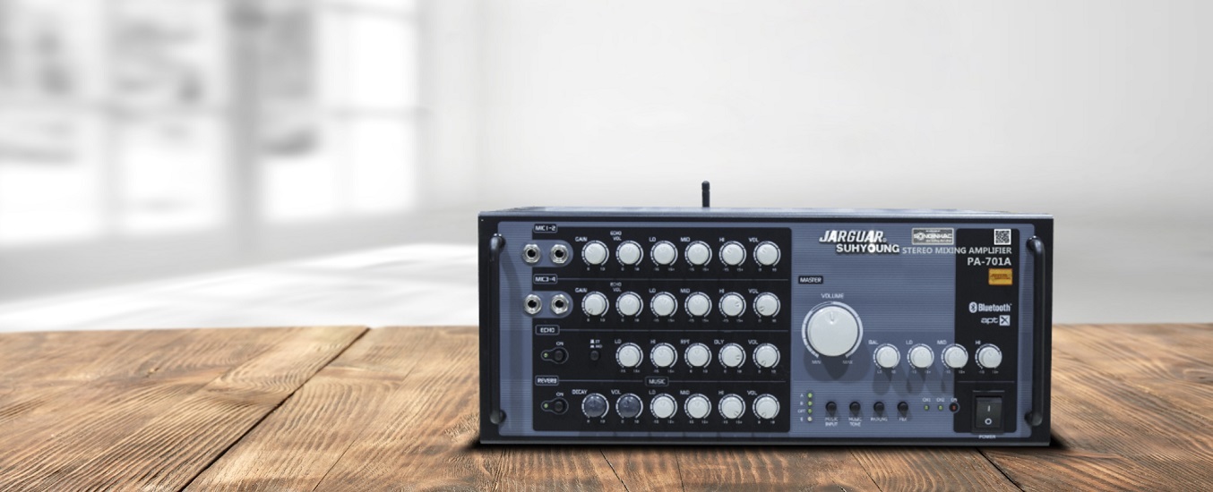 Amply Jarguar Suhyoung PA-701A - Kết nối Bluetooth 4.0
