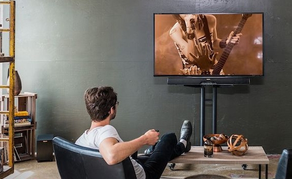 Bộ loa thùng loa hiệu Klipsch R-4B có remote điều khiển